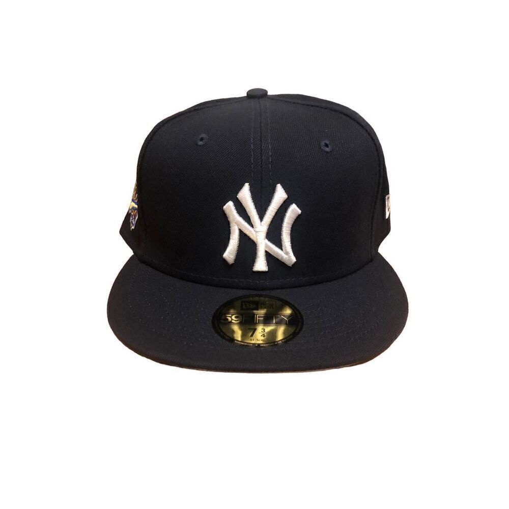 New Era New York Yankees 1996 World Series Patch 59FIFTY Fitted Hat Cap Size 7 3